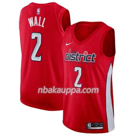 Washington Wizards John Wall 2 2018-19 Nike Punainen Pelipaidat Swingman - Miesten